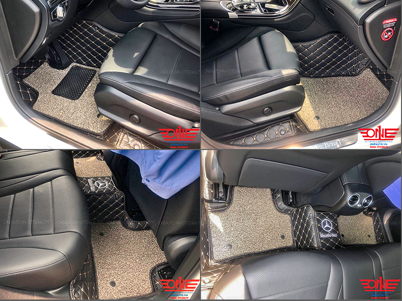 Hướng dẫn lắp đặt và vệ sinh thảm lót sàn Mercedes đúng cách