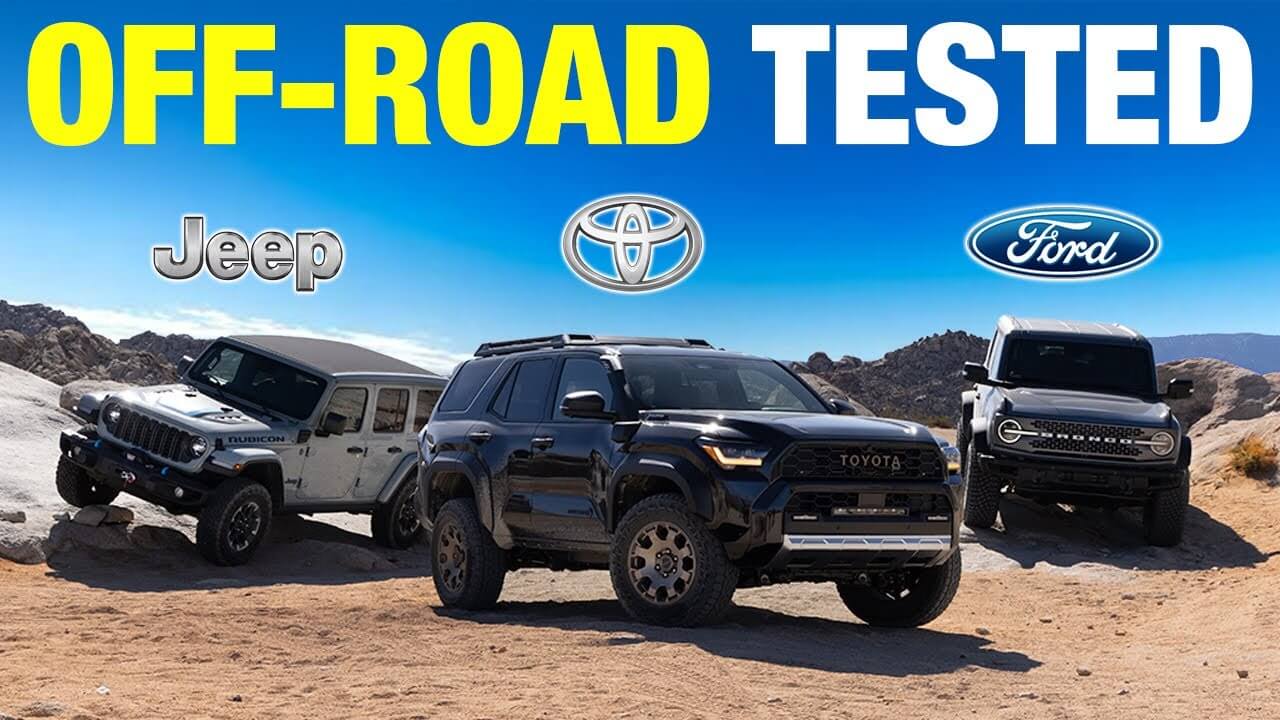 So Sánh Toyota 4Runner với Các Đối Thủ Cạnh Tranh: Ford Bronco, Jeep Wrangler (So sánh 4Runner với các đối thủ chính về các yếu tố như giá cả, hiệu suất, tính năng và độ tin cậy.)