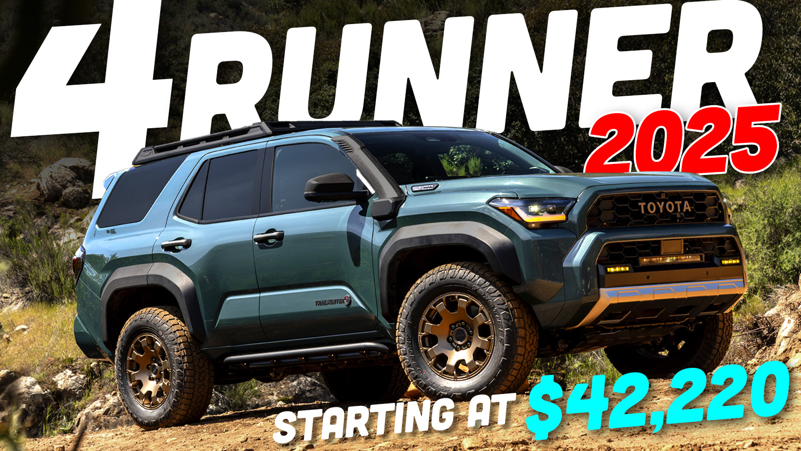 Giá bán và thời điểm ra mắt của Toyota 4Runner Trailhunter