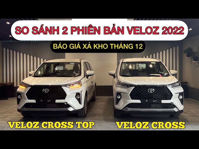 Thông số kỹ thuật Toyota Veloz Cross: Chi tiết từng phiên bản và so sánh với đối thủ