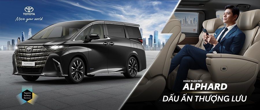 Thiết Kế Ngoại Thất và Nội Thất Sang Trọng của Toyota Alphard HEV