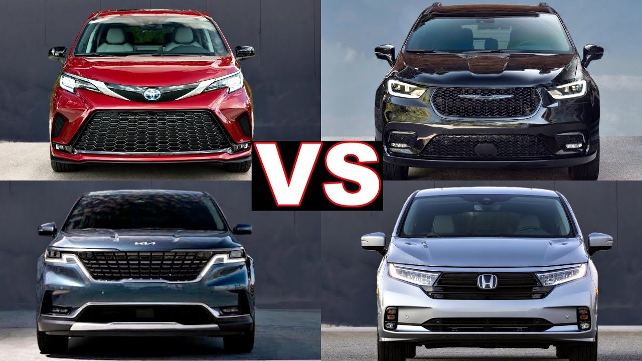 So sánh Toyota Alphard với các đối thủ cạnh tranh tại Mỹ: Chrysler Pacifica, Honda Odyssey, Kia Carnival