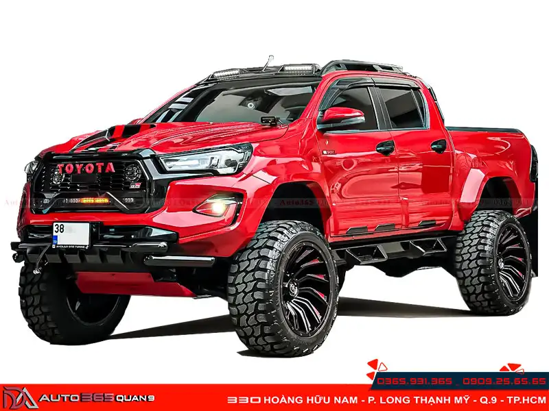 Toyota Hilux Độ: Phong Cách Mạnh Mẽ và Cá Tính Cho Chiếc Bán Tải