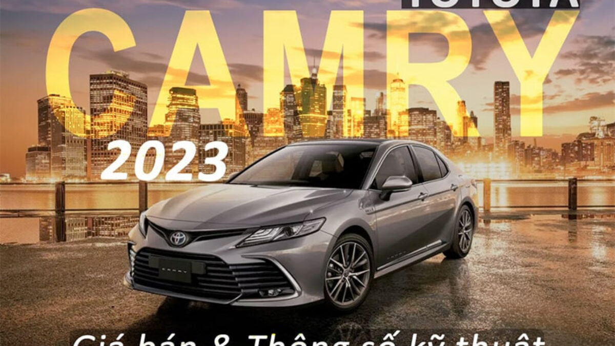 Động cơ, vận hành và công nghệ an toàn trên Toyota Camry 2023