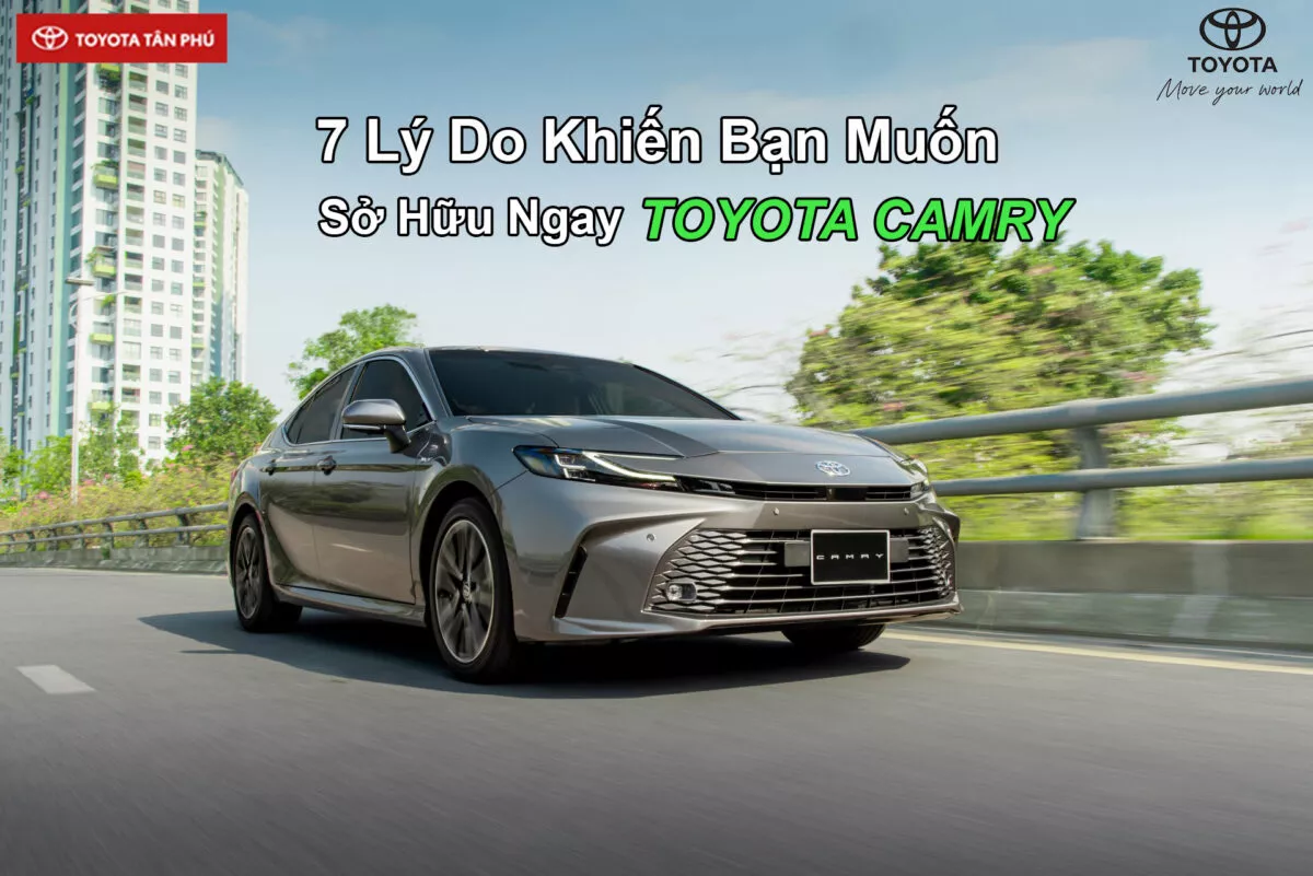 Tính Năng An Toàn Toyota Camry 2025: Công Nghệ Hỗ Trợ Lái Xe Tiên Tiến