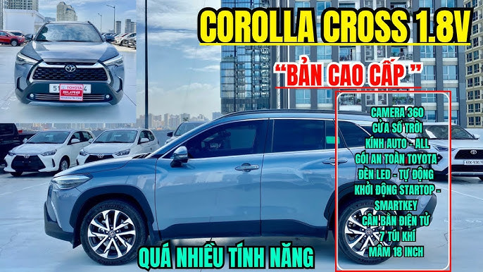 Toyota Corolla Cross 2022: Thông Số Kỹ Thuật và Trang Bị An Toàn Vượt Trội
