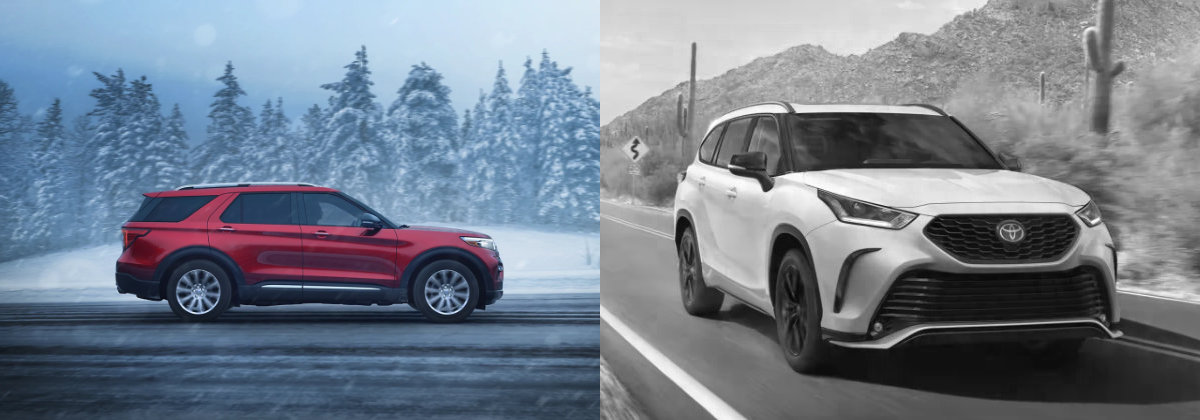 Toyota Highlander 2023: So sánh với các đối thủ cạnh tranh (Ford Explorer, Honda Pilot, Kia Telluride)