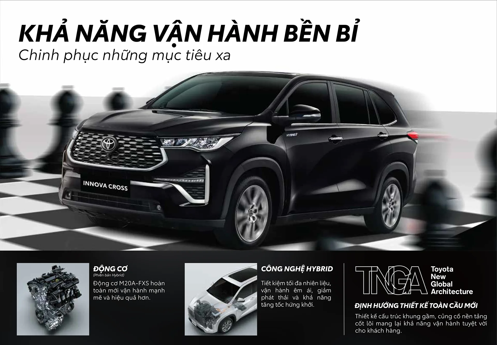 Động Cơ, Vận Hành và Tiêu Hao Nhiên Liệu Innova Cross 2.0 G: Ưu Điểm Vượt Trội?