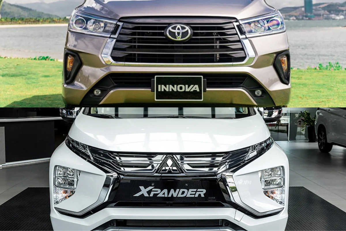 So sánh Toyota Innova Cross cũ với các đối thủ cạnh tranh: XL7, Xpander...