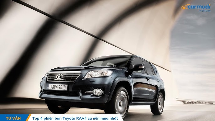 Đánh Giá Chi Tiết Các Đời Toyota RAV4 4x4 Cũ Đáng Mua