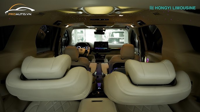 Toyota Sienna 2023 Limited: Đánh Giá Chi Tiết, Giá Lăn Bánh & Ưu Nhược Điểm 2 Thiết Kế Ngoại Thất và Nội Thất Toyota Sienna 2023 Limited: Sự Sang Trọng và Tiện Nghi