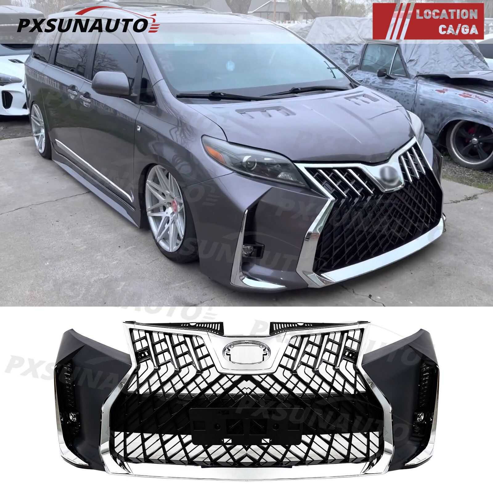 Các Loại Body Kit Toyota Sienna Phổ Biến Nhất Hiện Nay [Phong Cách & Chất Liệu]