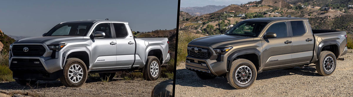 Đánh Giá & So Sánh Các Phiên Bản Toyota Tacoma: Chọn Xe Phù Hợp với Nhu Cầu (Mô tả: So sánh chi tiết các phiên bản Toyota Tacoma (SR, SR5, TRD Sport, TRD OffRoad, Limited, TRD Pro) để giúp bạn chọn được phiên bản phù hợp nhất với nhu cầu sử dụng.)