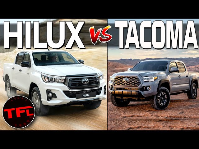 toyota tacoma vs hilux 1