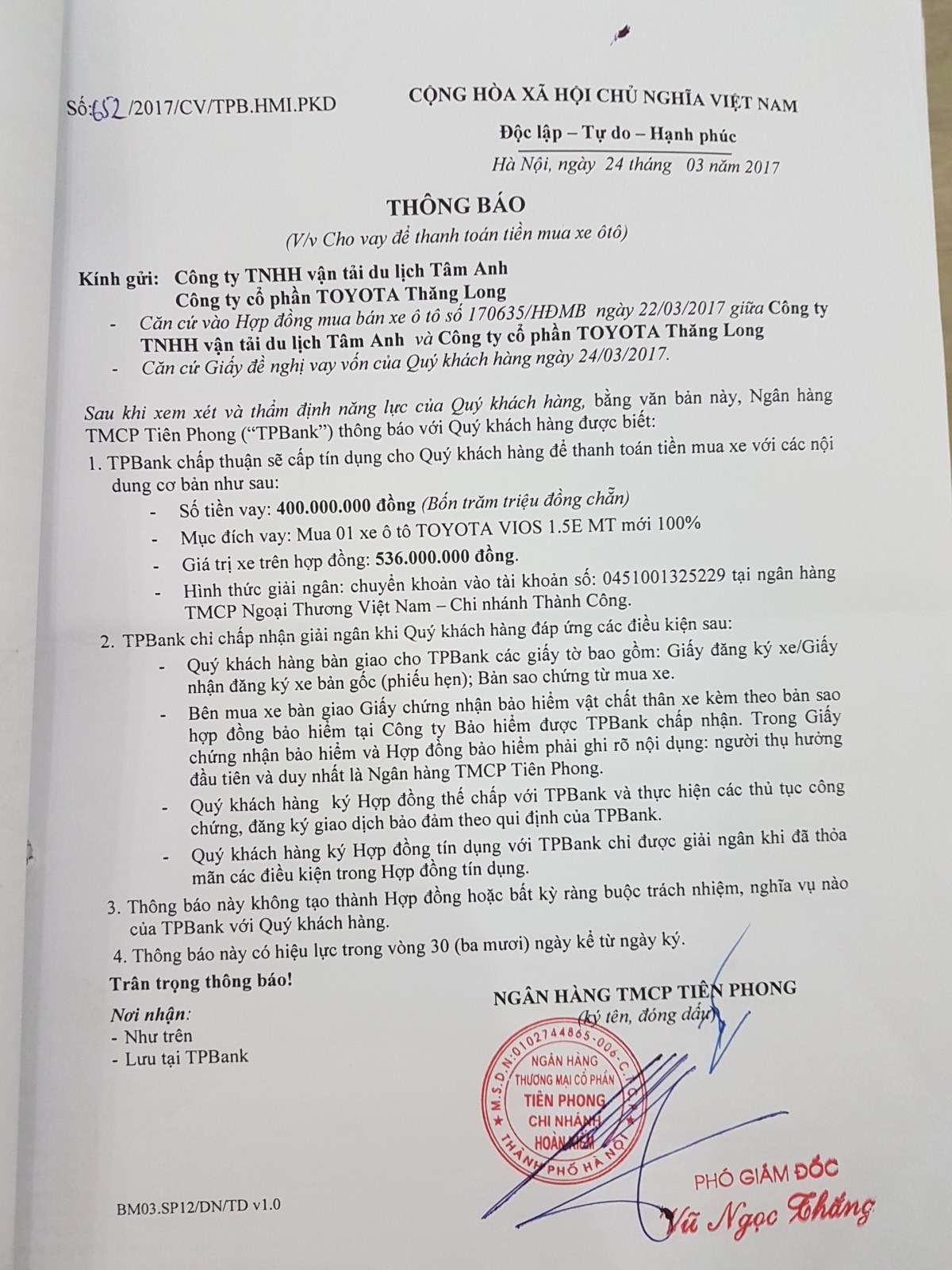 Thủ tục mua xe Toyota Vios 2018 trả góp: Lãi suất, ngân hàng và các lưu ý