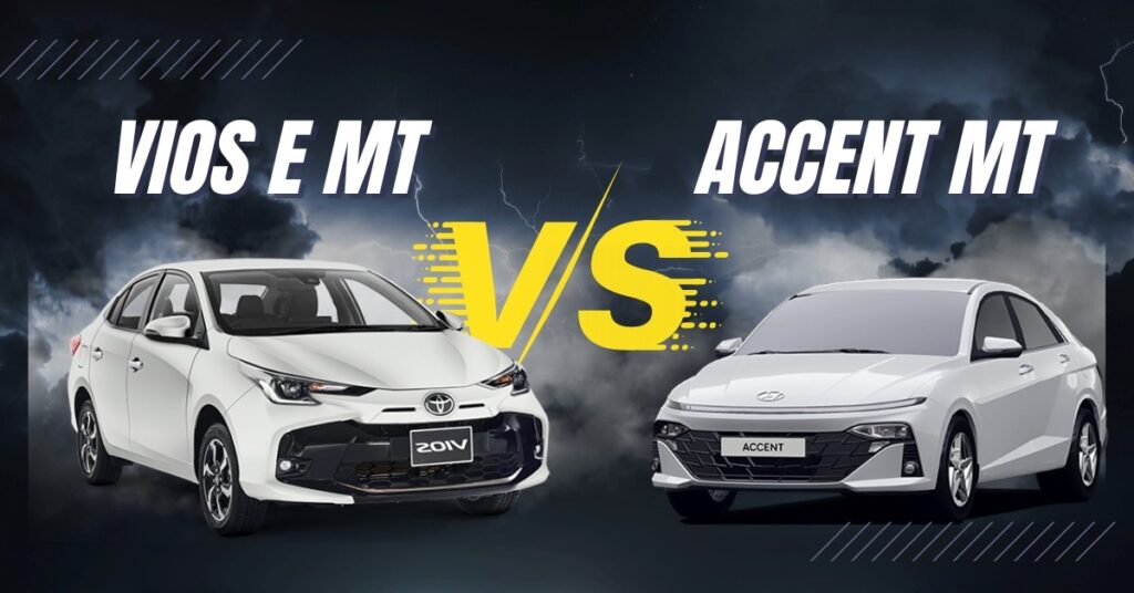 So sánh giá lăn bánh Toyota Vios với các đối thủ trong phân khúc