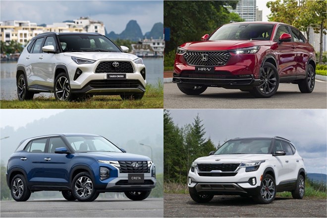 So Sánh Toyota Yaris Cross Màu Xanh Với Các Đối Thủ Cạnh Tranh