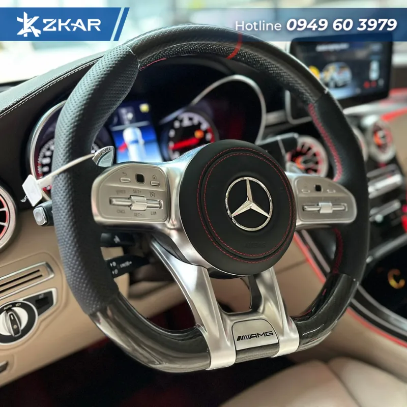 Trải nghiệm lái và Cảm giác vô lăng Mercedes C300