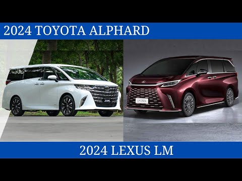 So Sánh Toyota Alphard Với Các Đối Thủ: Lexus LM350, MercedesBenz VClass,...