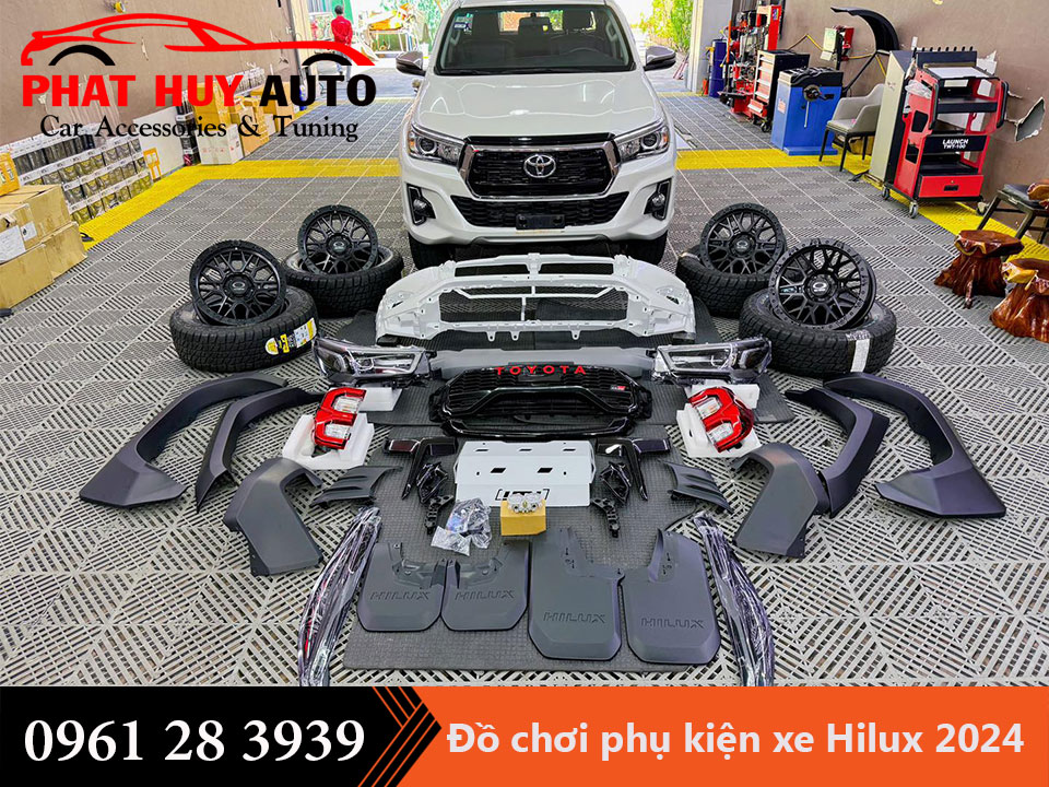 Độ Xe Toyota Hilux Máy Dầu: Gợi Ý Phụ Kiện, Nâng Cấp Động Cơ và Các Bản Độ Ấn Tượng