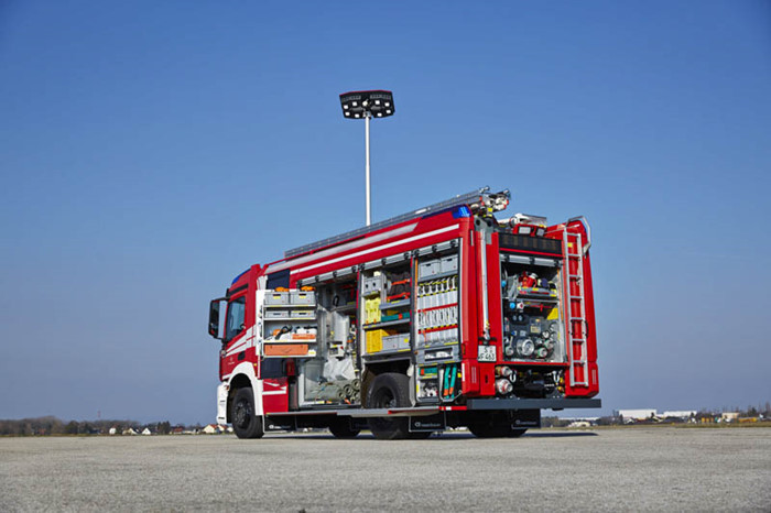 Giới thiệu chung về Xe Cứu Hỏa MercedesBenz