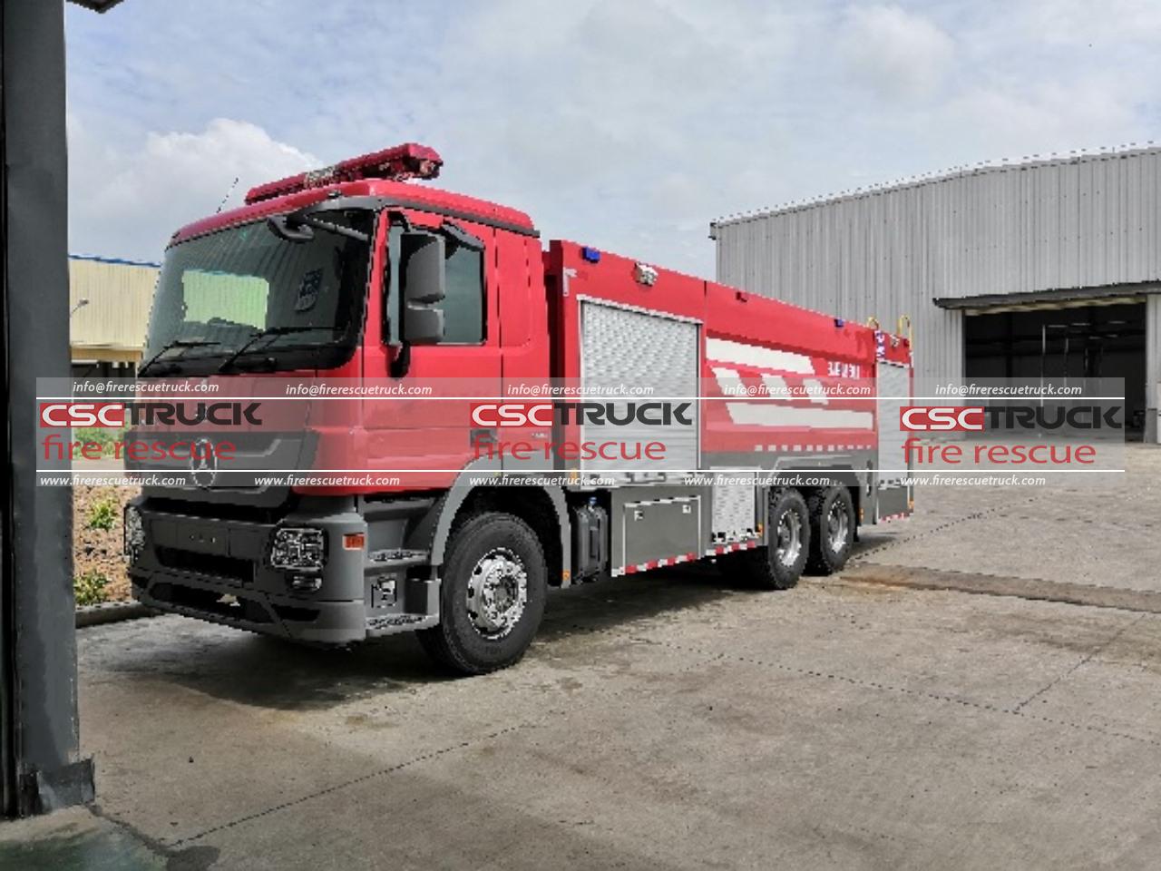 Các Dòng Xe Cứu Hỏa MercedesBenz Phổ Biến và Đặc Trưng