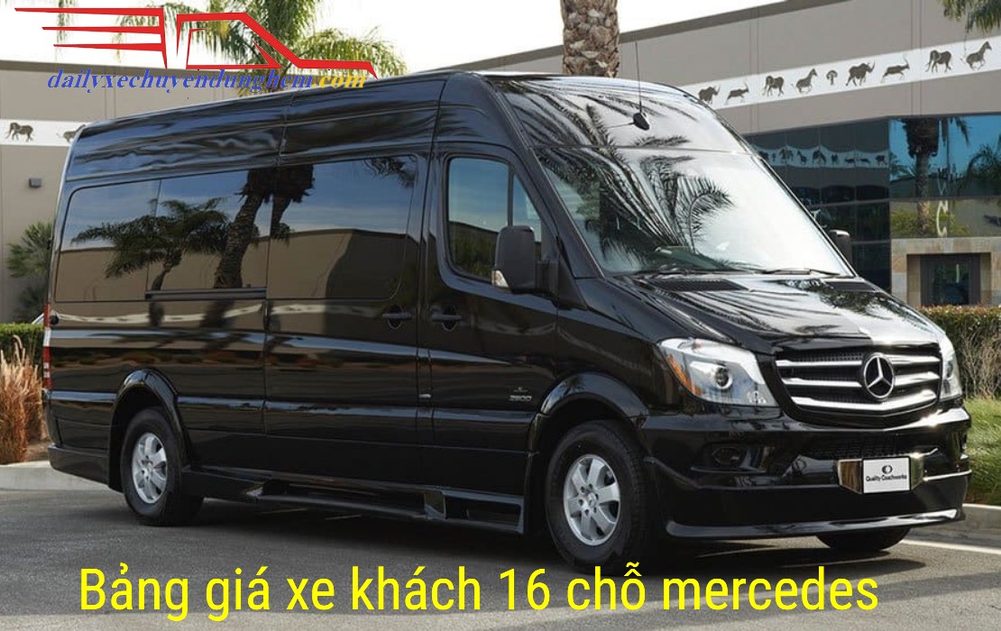 Các Dòng Xe Khách Mercedes 16 Chỗ Nổi Bật Tại Thị Trường Việt Nam