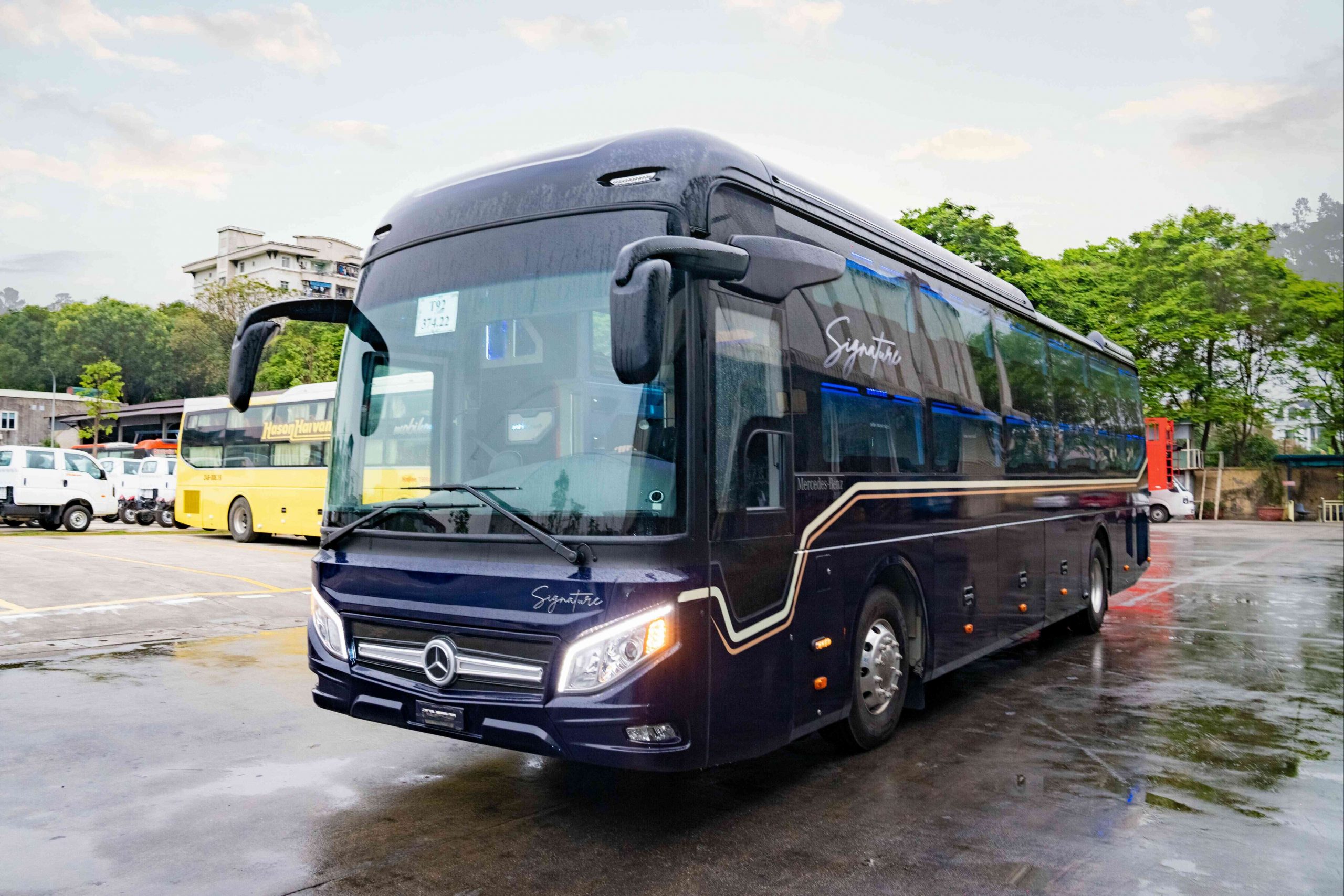 Xe khách Mercedes giường nằm: Biểu tượng tiện nghi và đẳng cấp trên mỗi hành trình