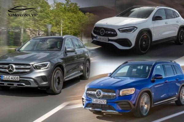 Tổng quan các Dòng Xe Mercedes Gầm Cao (SUV & Crossover) Hiện hành