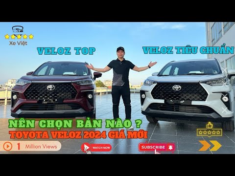 Đánh giá chi tiết các phiên bản Toyota Veloz 2024: So sánh giá và trang bị