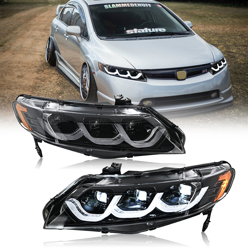 2008 honda civic headlights - Hình 4