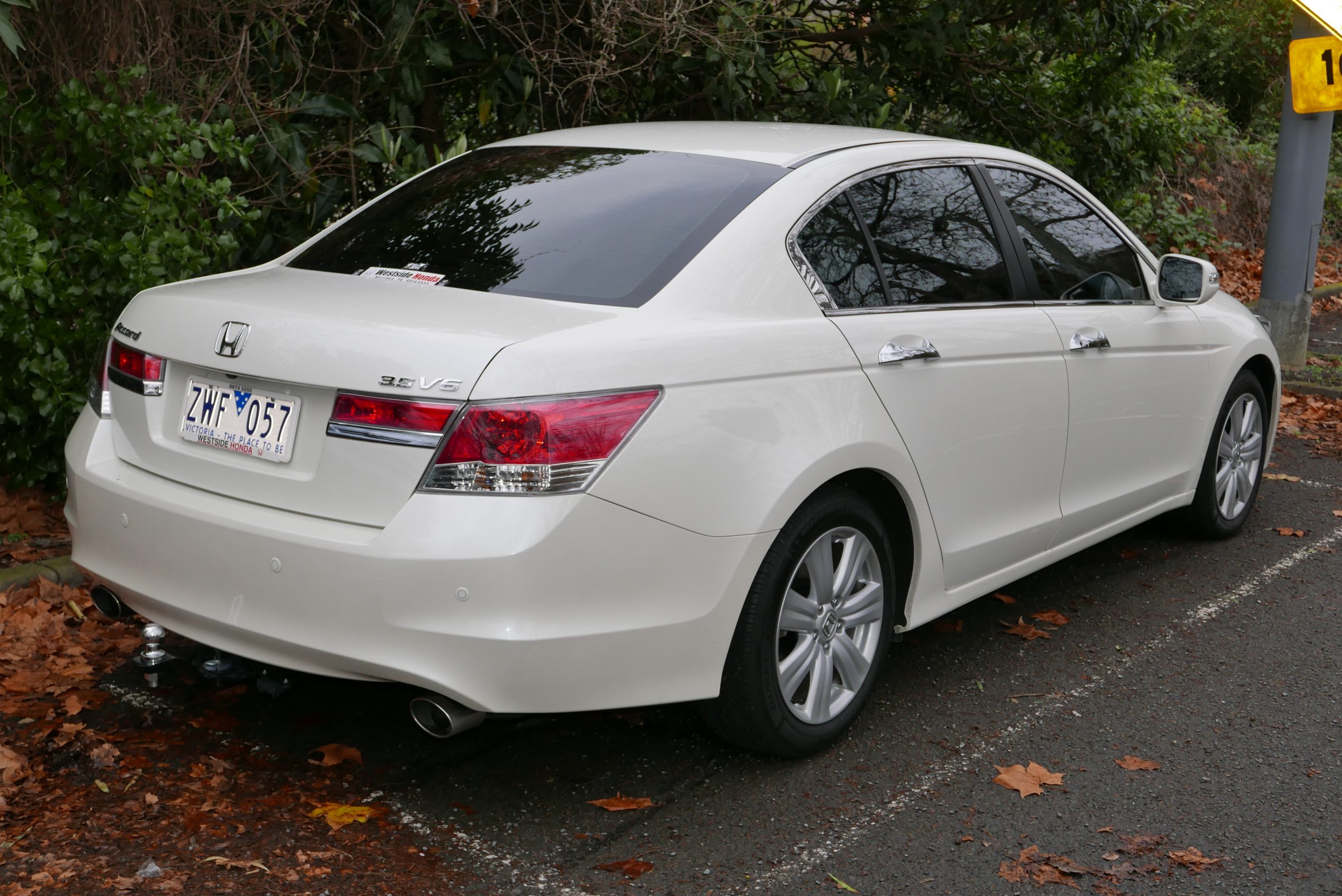 2012 honda accord white - Hình 5