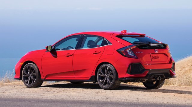 2018 honda civic hatchback - Hình 1