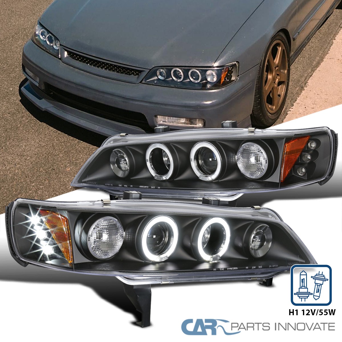 94 honda accord headlights - Hình 2
