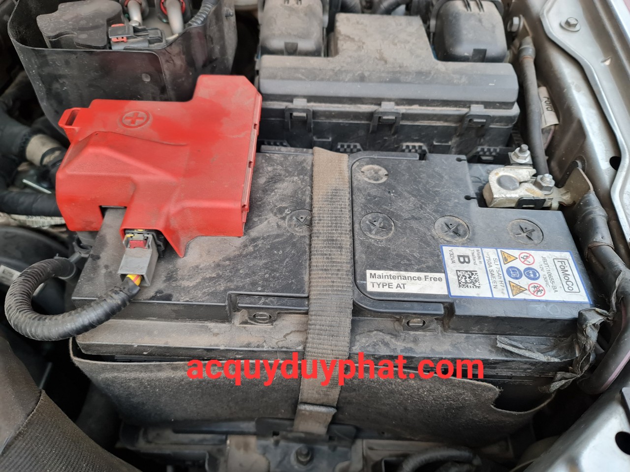 ắc quy xe ford everest - Hình 2