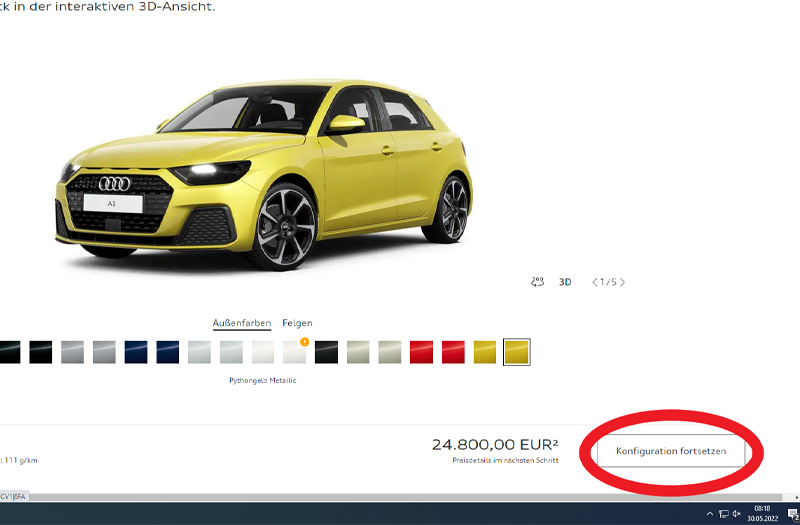 audi konfigurator - Hình 5