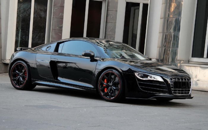 audi r8 black - Hình 5