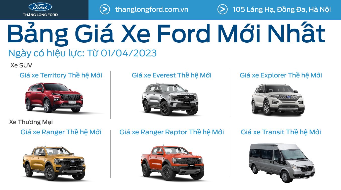 bảng giá ford ranger - Hình 3