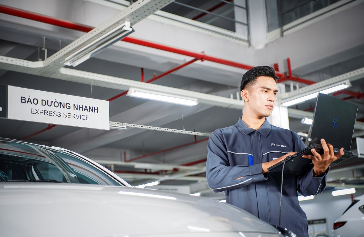 bảo dưỡng mazda phạm văn đồng - Hình 2