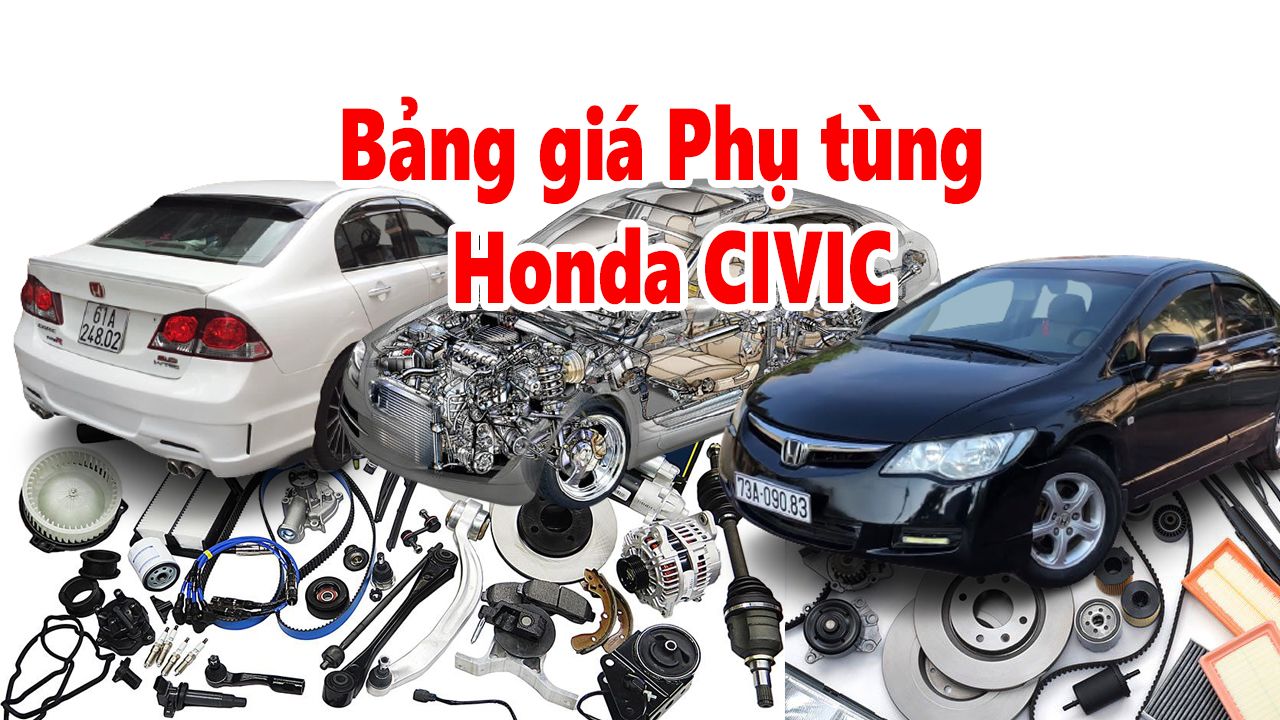 báo giá phụ tùng xe honda civic - Hình 3