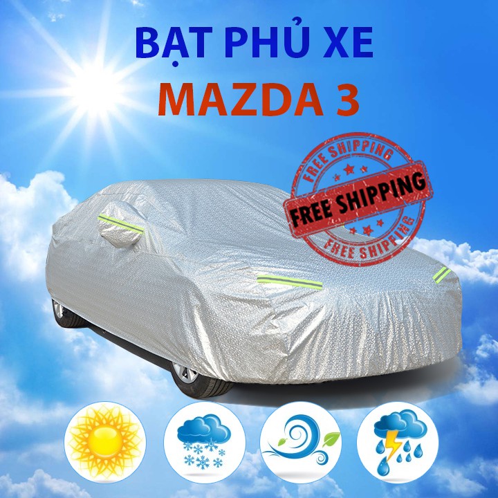 bạt phủ ô tô mazda 3 - Hình 2