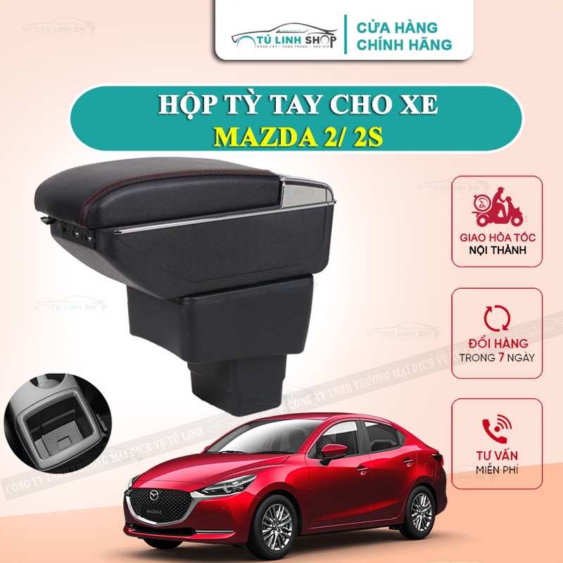 bệ tỳ tay mazda 2 - Hình 3