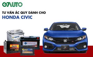 bình ắc quy xe honda civic