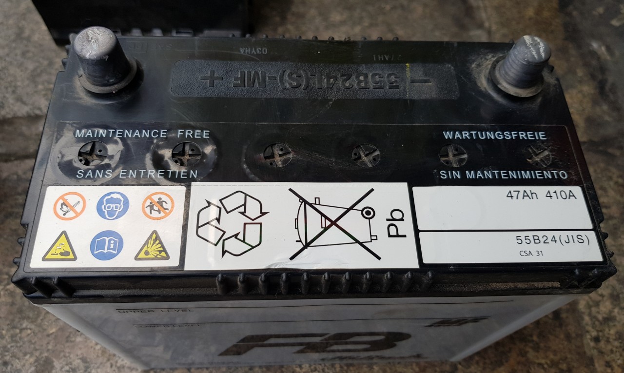 bình ắc quy xe honda civic - Hình 4