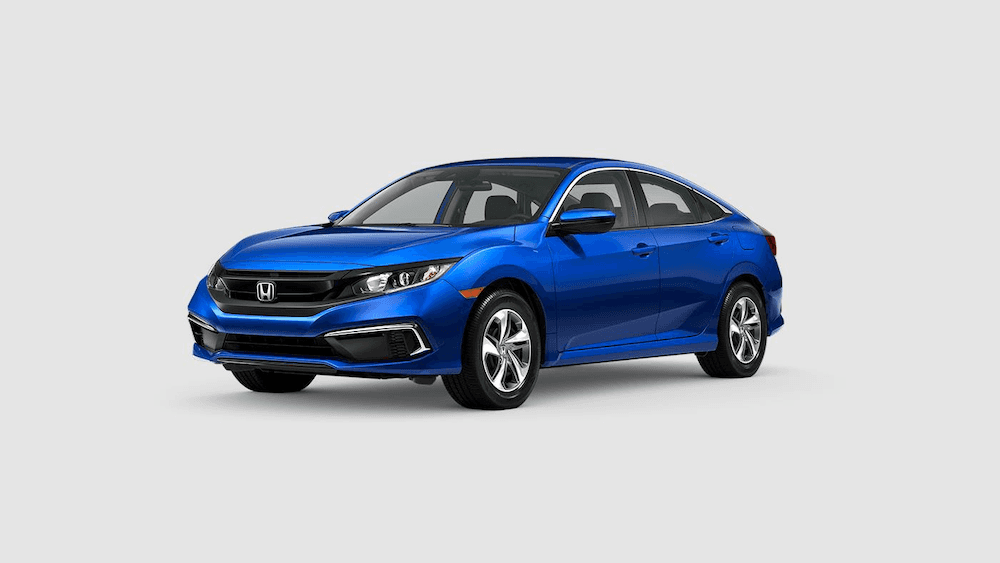 blue honda civic - Hình 3