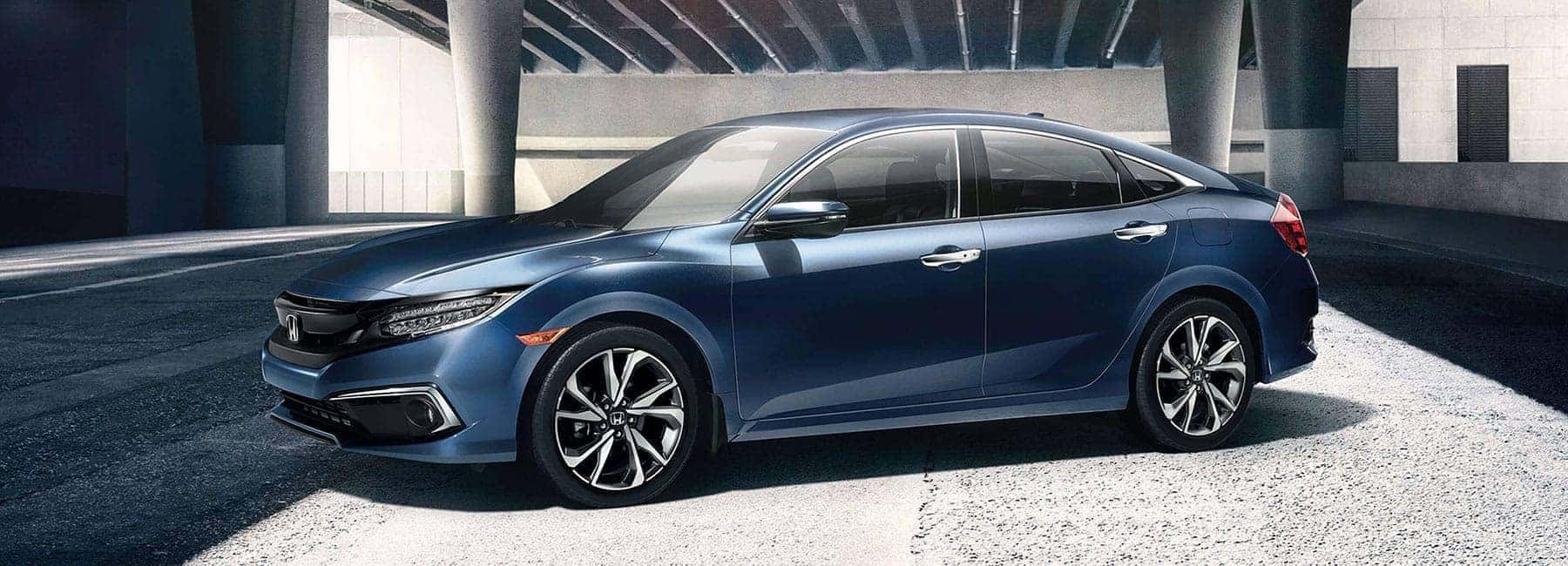 blue honda civic - Hình 5