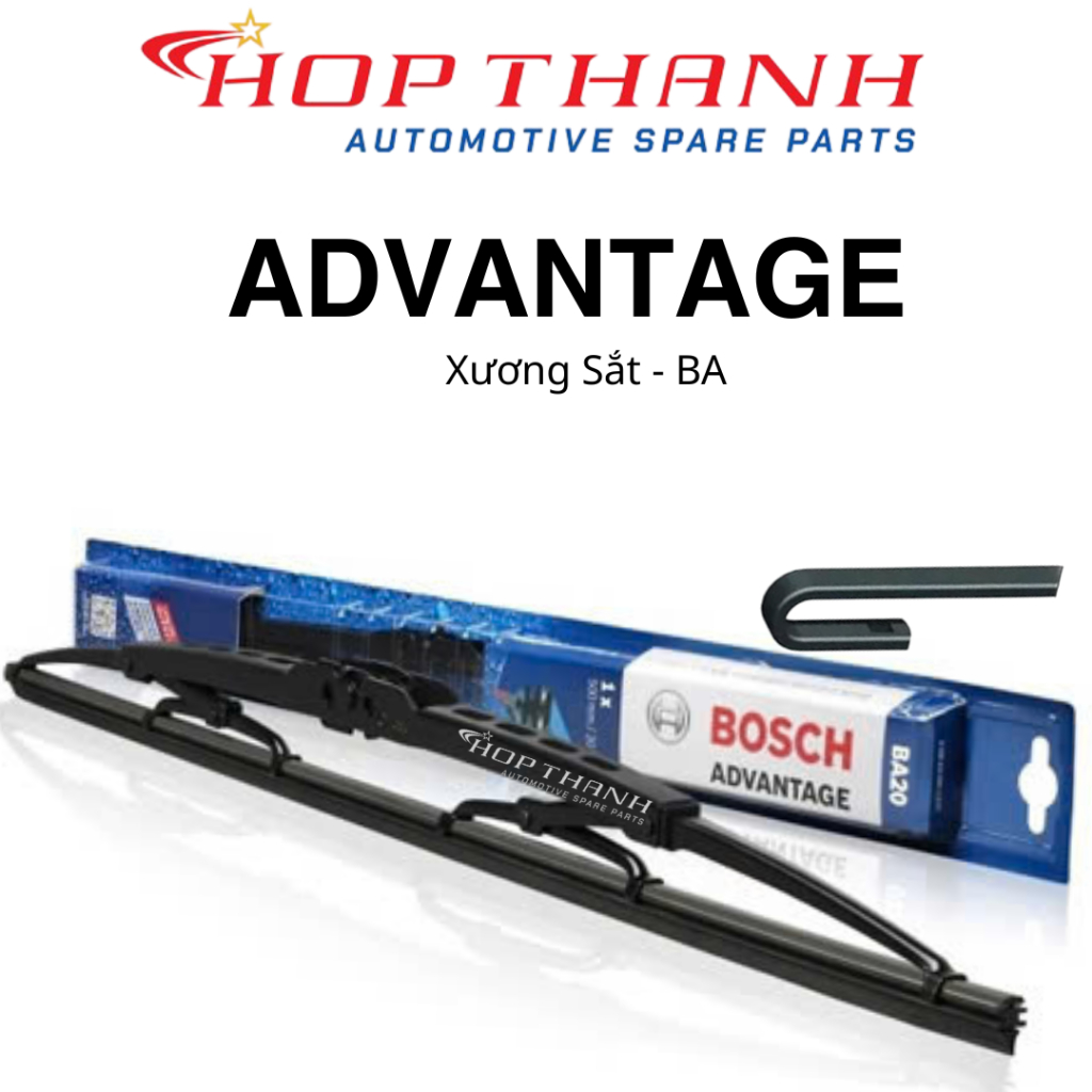 bộ gạt mưa nissan navara, bosch aerotwin - Hình 3