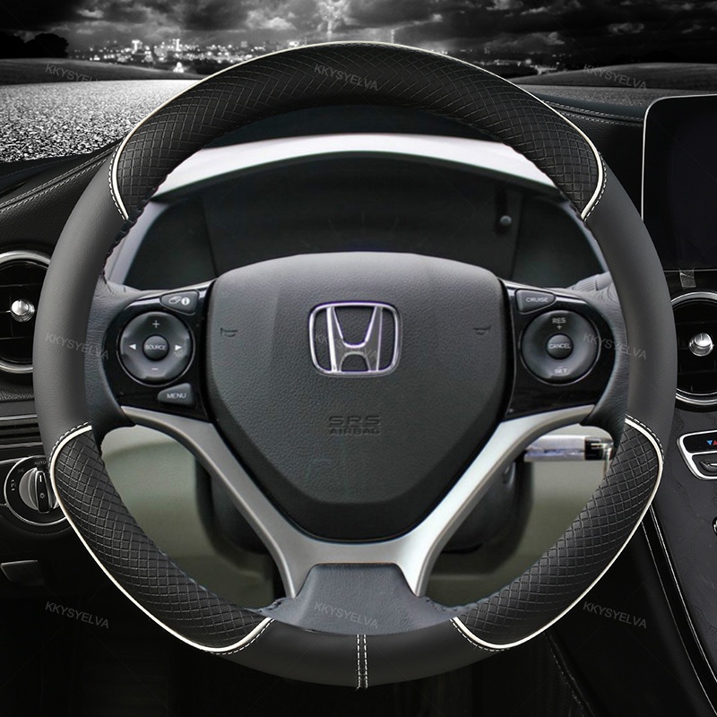 bọc da vô lăng honda civic - Hình 3