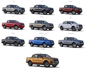 các dòng xe ford ranger
