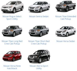 các loại xe nissan